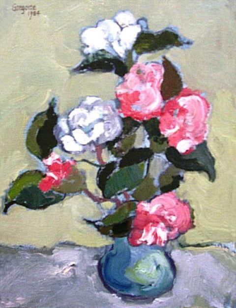 Gregoire Boonzaier – Still life with roses (M)